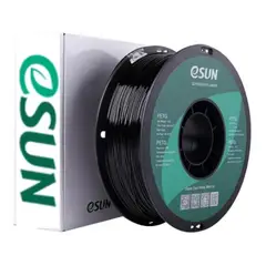 ESUN - Filamento 3D Petg 1kg 175mm Negro - Filamentos