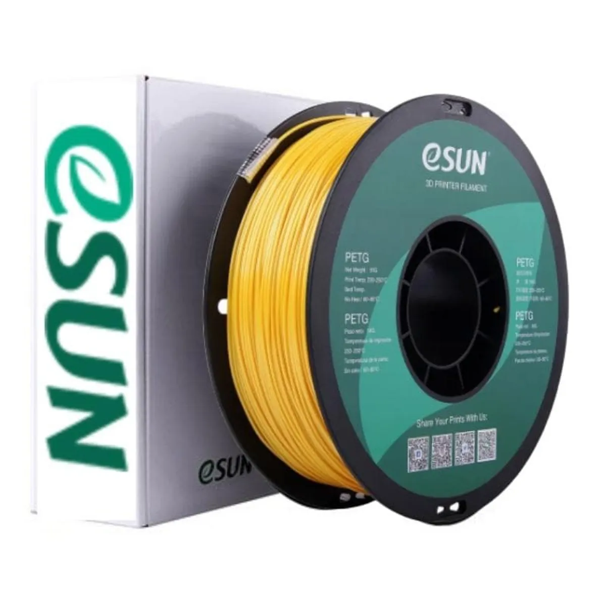 ESUN - Filamento 3D Petg Esun 1kg 175mm Oro Macizo - Filamentos