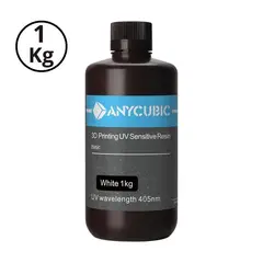 ANYCUBIC - Resina 3D Para Impresoras 3d 1000g Blanca - Resinas
