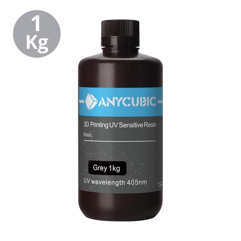 ANYCUBIC - Resina 3D Para Impresoras Anycubic 3D 1000g Gris - Resinas