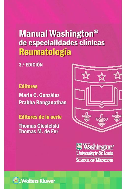 Libro Manual Washington De Reumatologia 3 Ed.