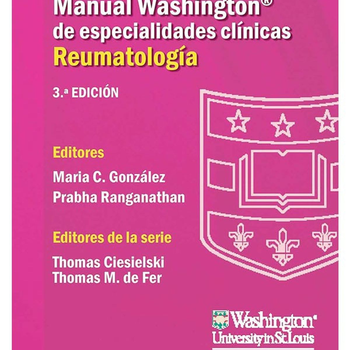 EDITORIAL MEDITERRANEO - Libro Manual Washington De Reumatologia 3 Ed.