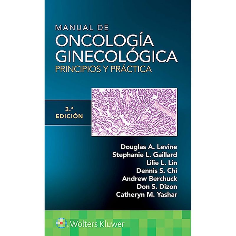 EDITORIAL MEDITERRANEO - Libro Manual De Oncologia Ginecologica. Principios