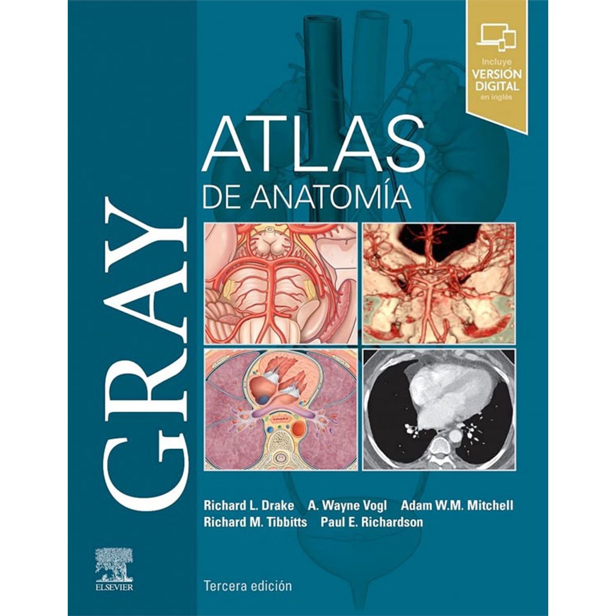 EDITORIAL MEDITERRANEO - Libro Gray. Atlas De Anatomia 3ed.