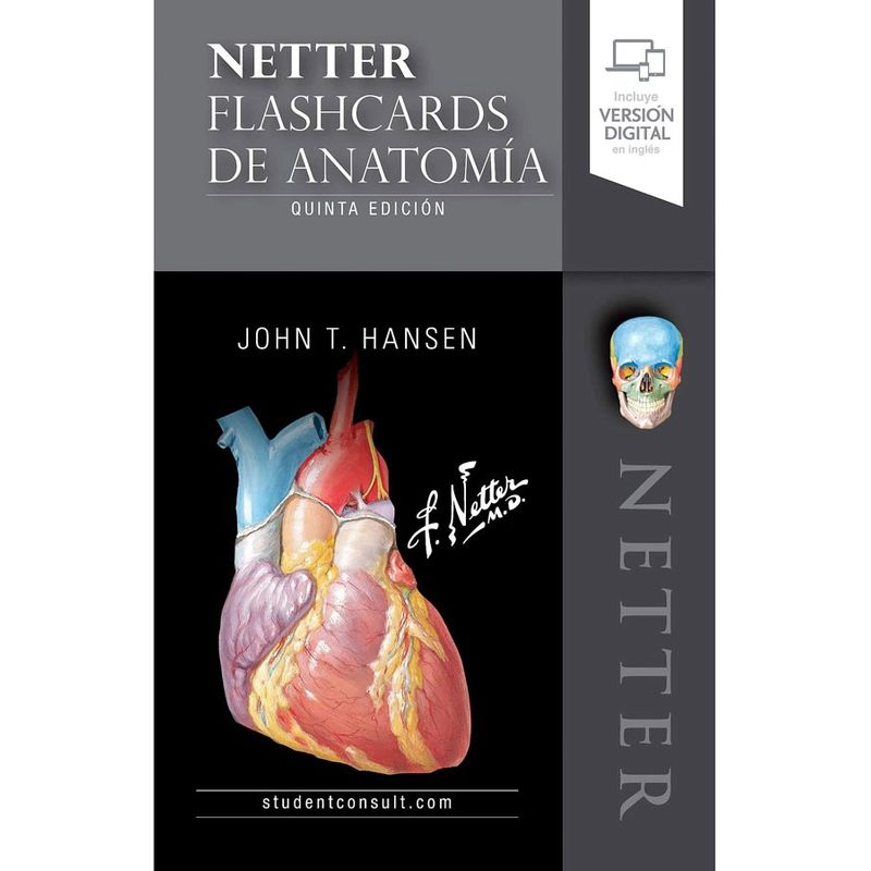 EDITORIAL MEDITERRANEO - Libro Netter. Flashcards De Anatomia 5ed.