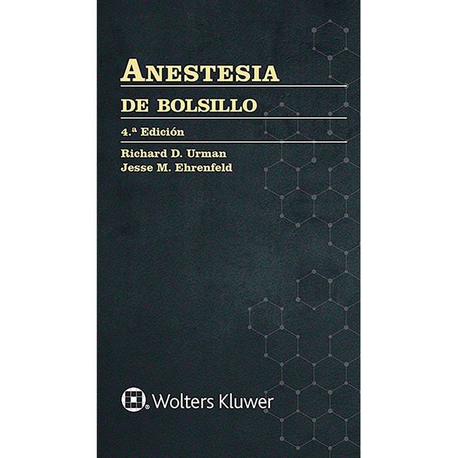 EDITORIAL MEDITERRANEO - Libro Anestesia De Bolsillo  4° Ed.