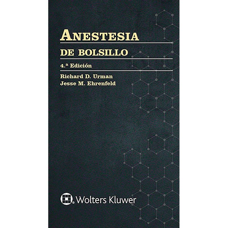 EDITORIAL MEDITERRANEO - Libro Anestesia De Bolsillo  4° Ed.