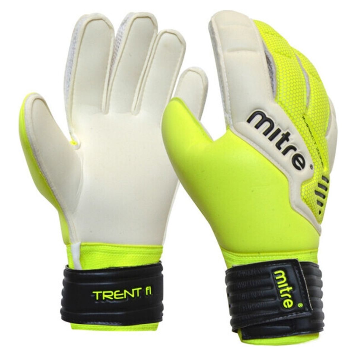 MITRE - Guantes Fútbol Mitre Adulto Trent Ferula Amarillo