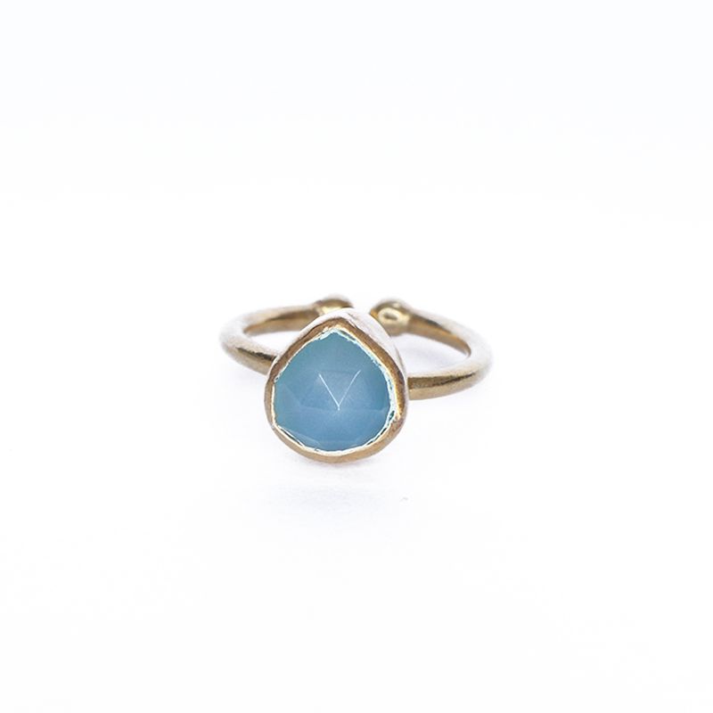 TURKUAZ - Anillo ajustable turco Uruz turquesa