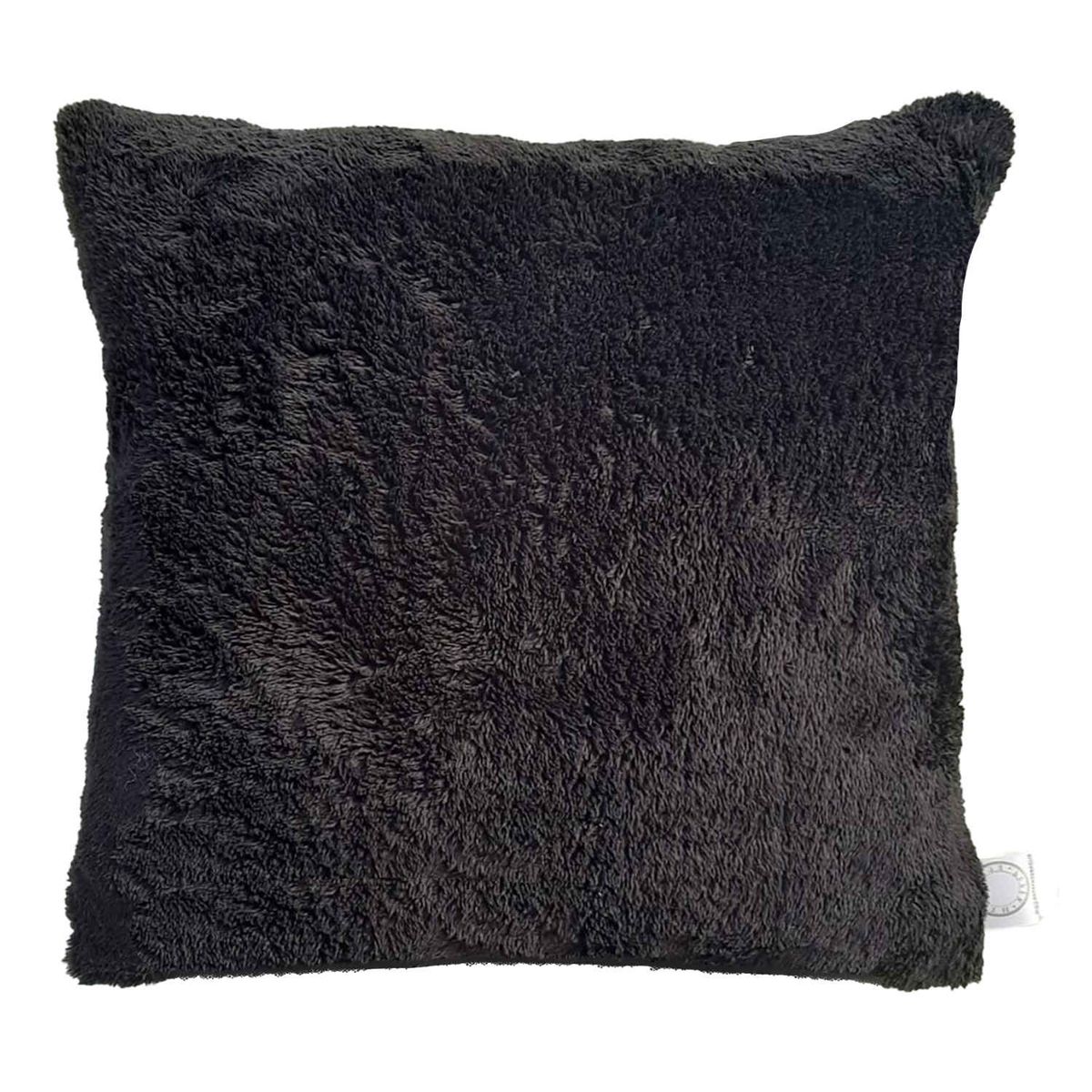 ELIZABETH PEPER - COJIN DECORATIVO DISEÑO CORDERITO NEGRO 45X45 RELLENO