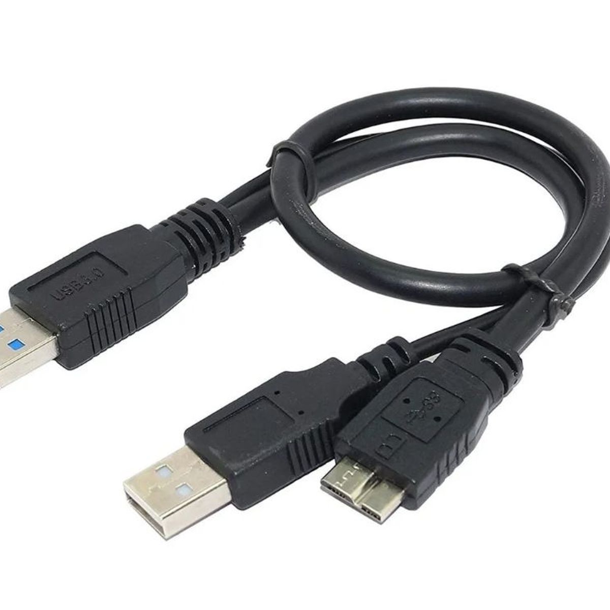 GENERICO - Cable Usb 3.0-m A Note 3 Doble Usb