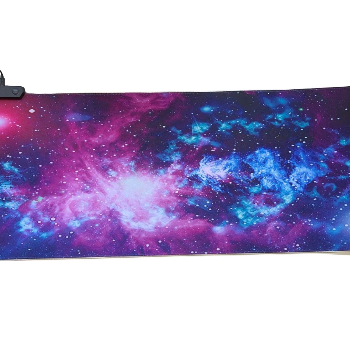 GENERICO - Mousepad Gamer Iluminación Led RGB USB 80X30cm Fibra Ultra Fina 14 Modos Iluminación