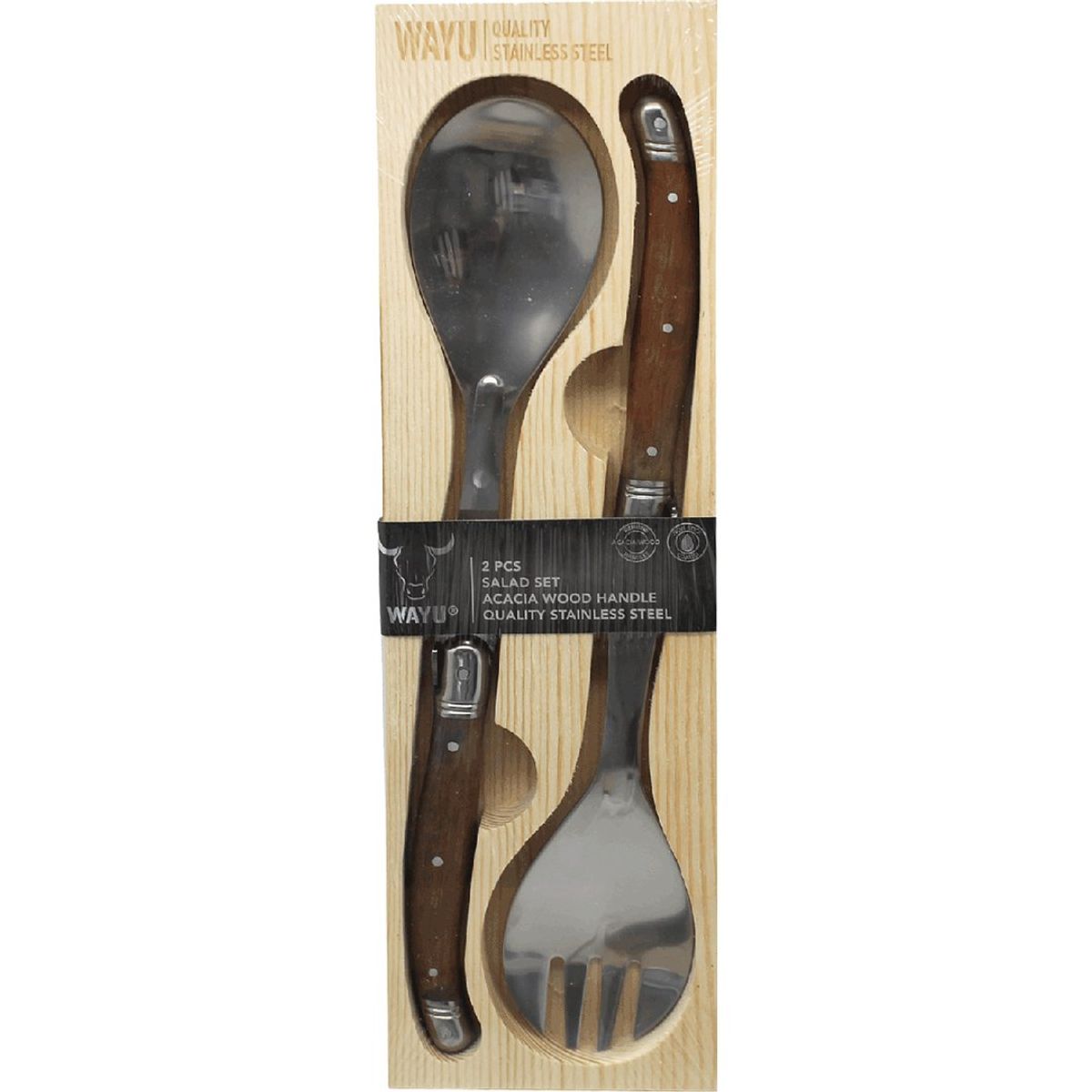 WAYU - CUCHARA ENSALADA 2 UNIDADES WAYU-MIMBRAL