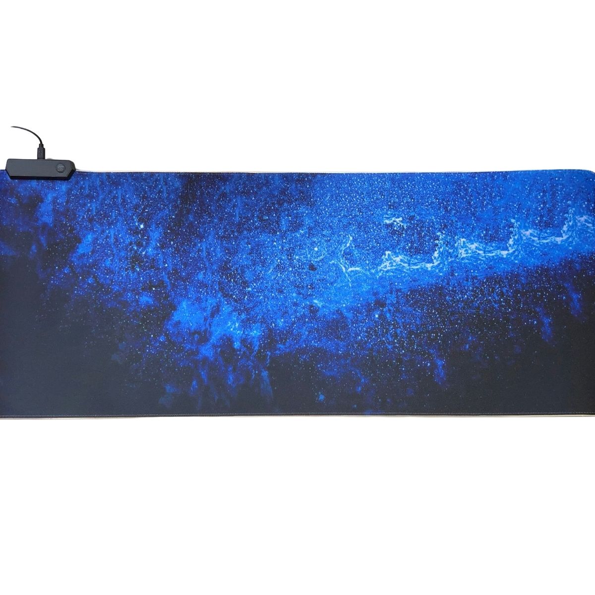 GENERICO - Mousepad Gamer Iluminación Led RGB USB 80X30cm Fibra Ultra Fina 14 Modos Iluminación