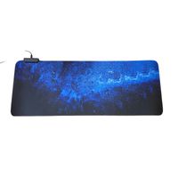 Mousepad Gamer Iluminación Led RGB USB 80X30cm Fibra Ultra Fina 14 Modos Iluminación