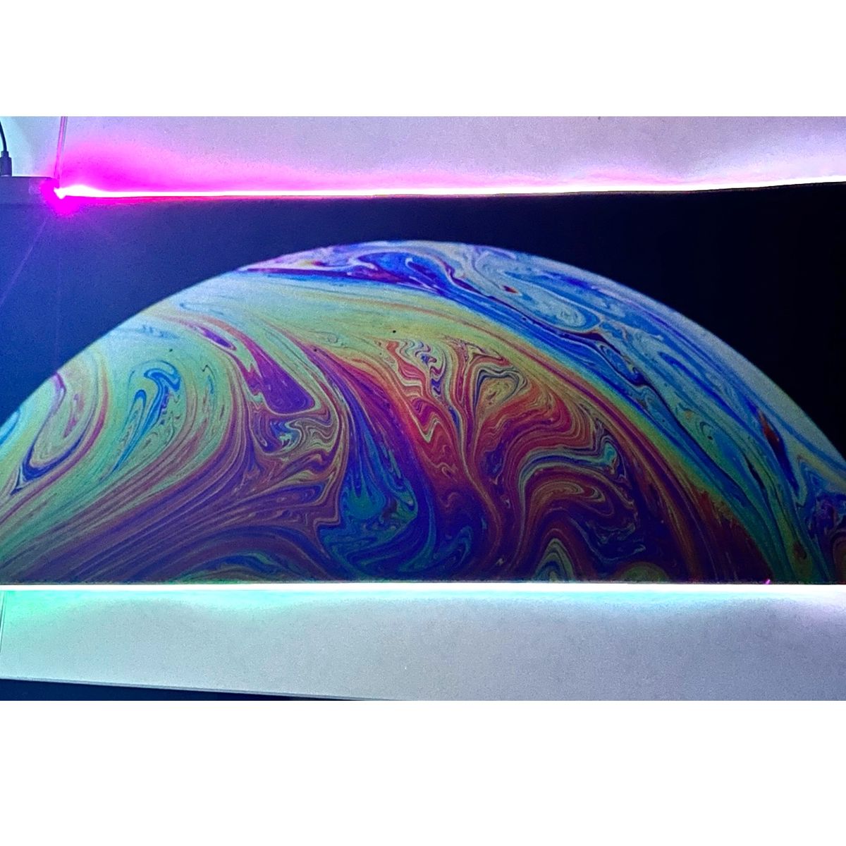 GENERICO - Mousepad Gamer Iluminación Led RGB USB 80X30cm Fibra Ultra Fina 14 Modos Iluminación