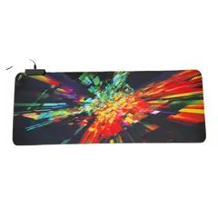GENERICO - Mousepad Gamer Led RGB USB 80X30cm