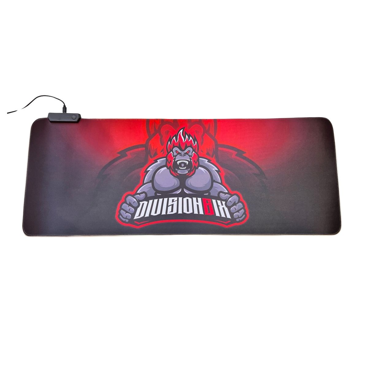 GENERICO - Mousepad Gamer Iluminación Led RGB USB 80X30cm Fibra Ultra Fina 14 Modos Iluminación