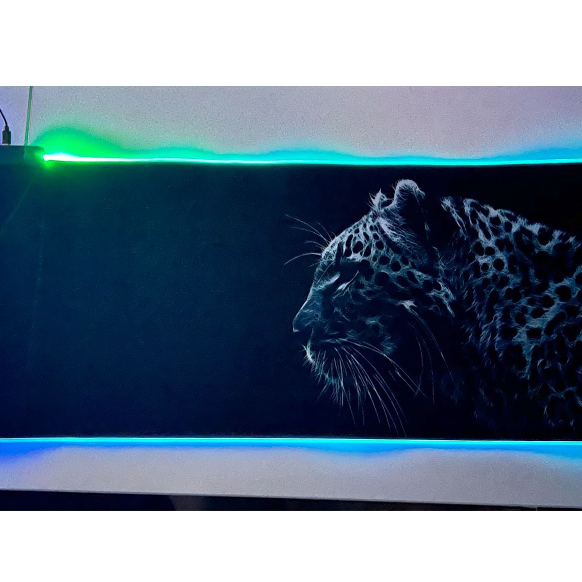 GENERICO - Mousepad Gamer Led RGB USB 80X30cm