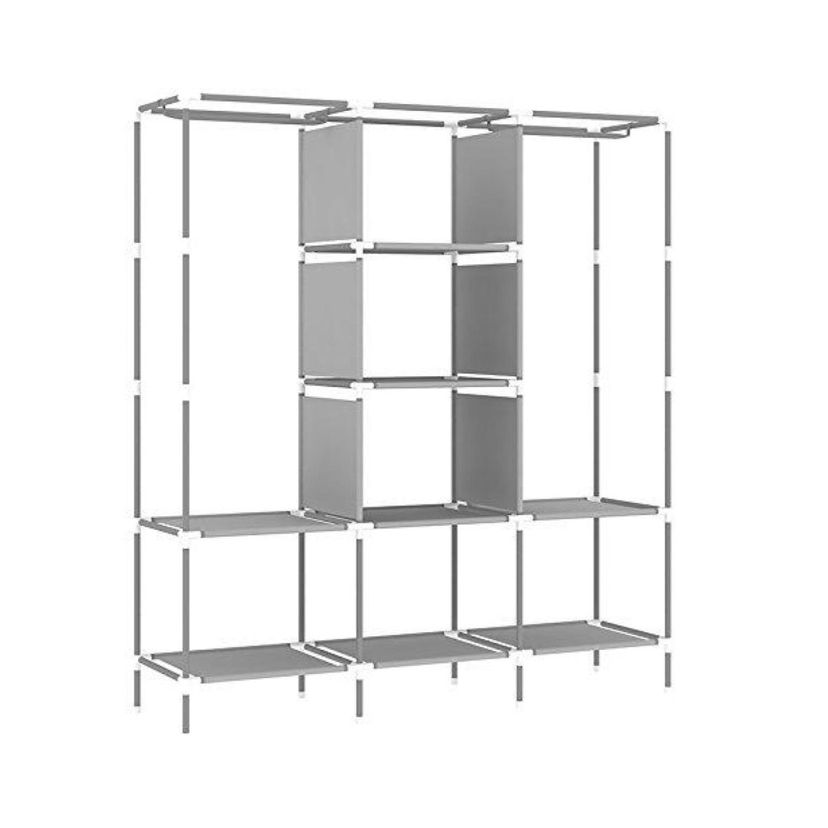 GENERICO - Closet Ropero de Tela Armable Portatil 105x45x175cm