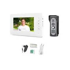 OFERTABKN - Timbre Video Portero Con Cámara Citófono Pantalla 7 Pulgadas