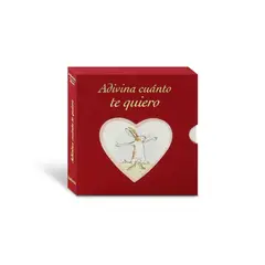 GENERICO - ADIVINA CUANTO TE QUIERO DESPLEGABLE MINI CAJA ROJA