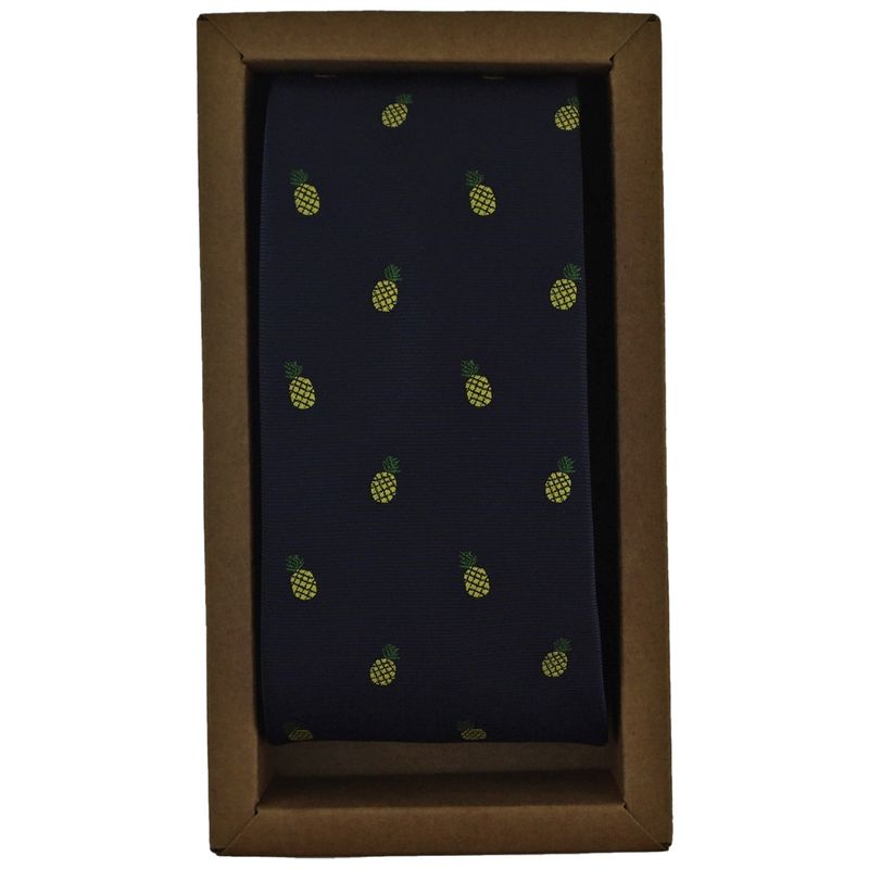 PALMATRI - Corbata Palmatri Don Colada Azul Marino