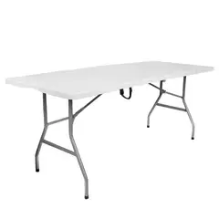 ATAKAMA OUTDOOR - Mesa de Camping Plegable Calbuco 180cm Blanca Atakama