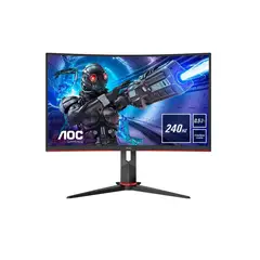 AOC - Monitor Gamer Curvo C27G2Z 27" 240Hz W-LED 2x HDMI - Negro