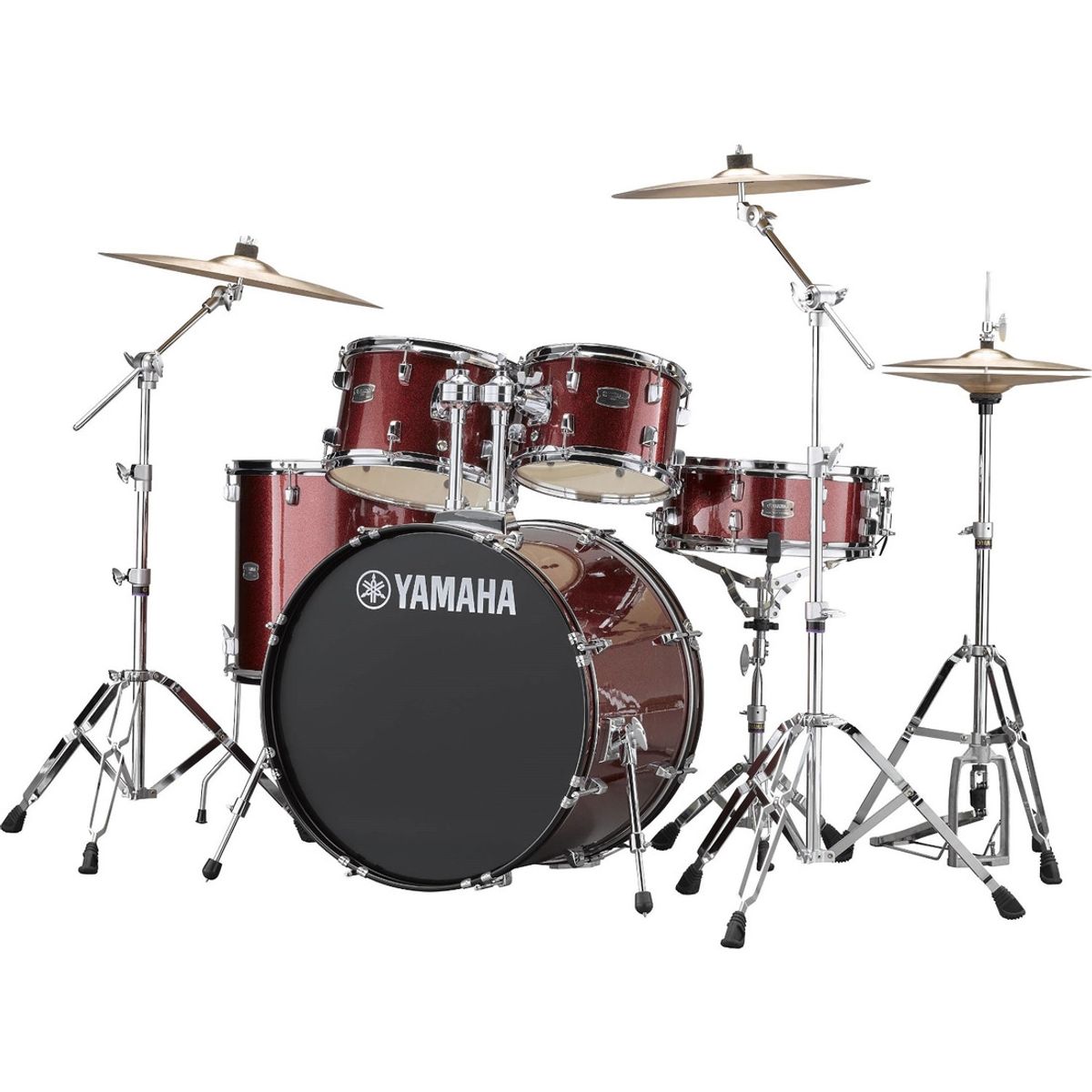 YAMAHA - Bateria Yamaha Rydeen RDP2F5 Burgundy Glitter