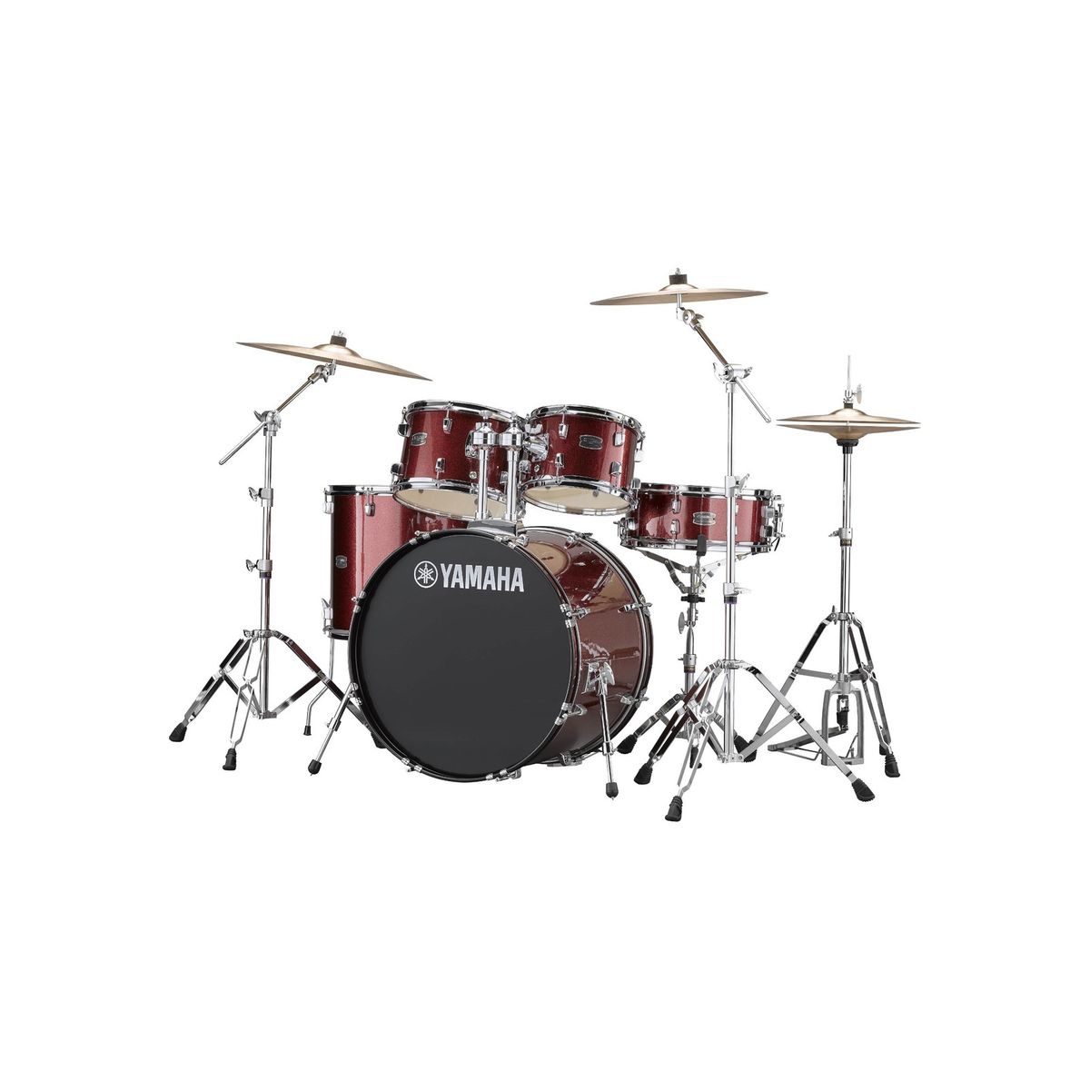 YAMAHA - Bateria Yamaha Rydeen RDP2F5 Burgundy Glitter