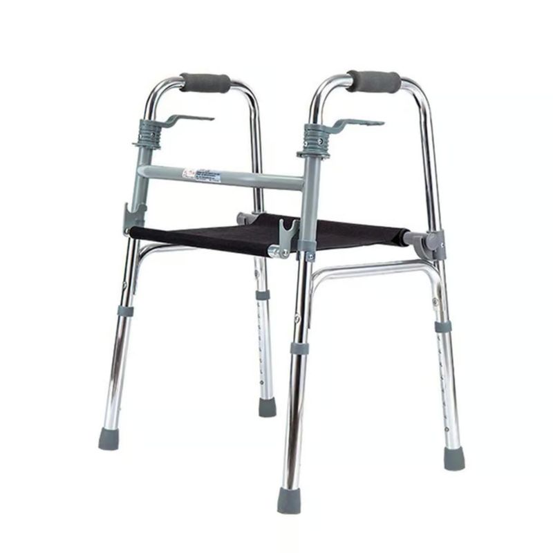 MAXCARE - Andador Plegable Con Asiento MAXCARE