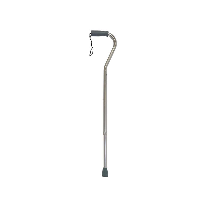 MAXCARE - Baston Curvo Plata MAXCARE