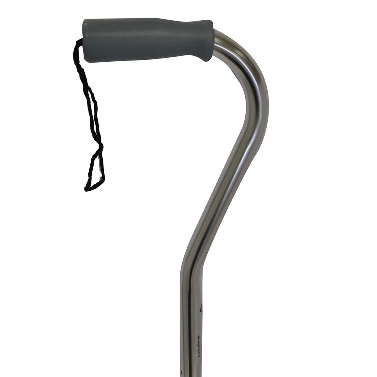 MAXCARE - Baston Curvo Plata MAXCARE