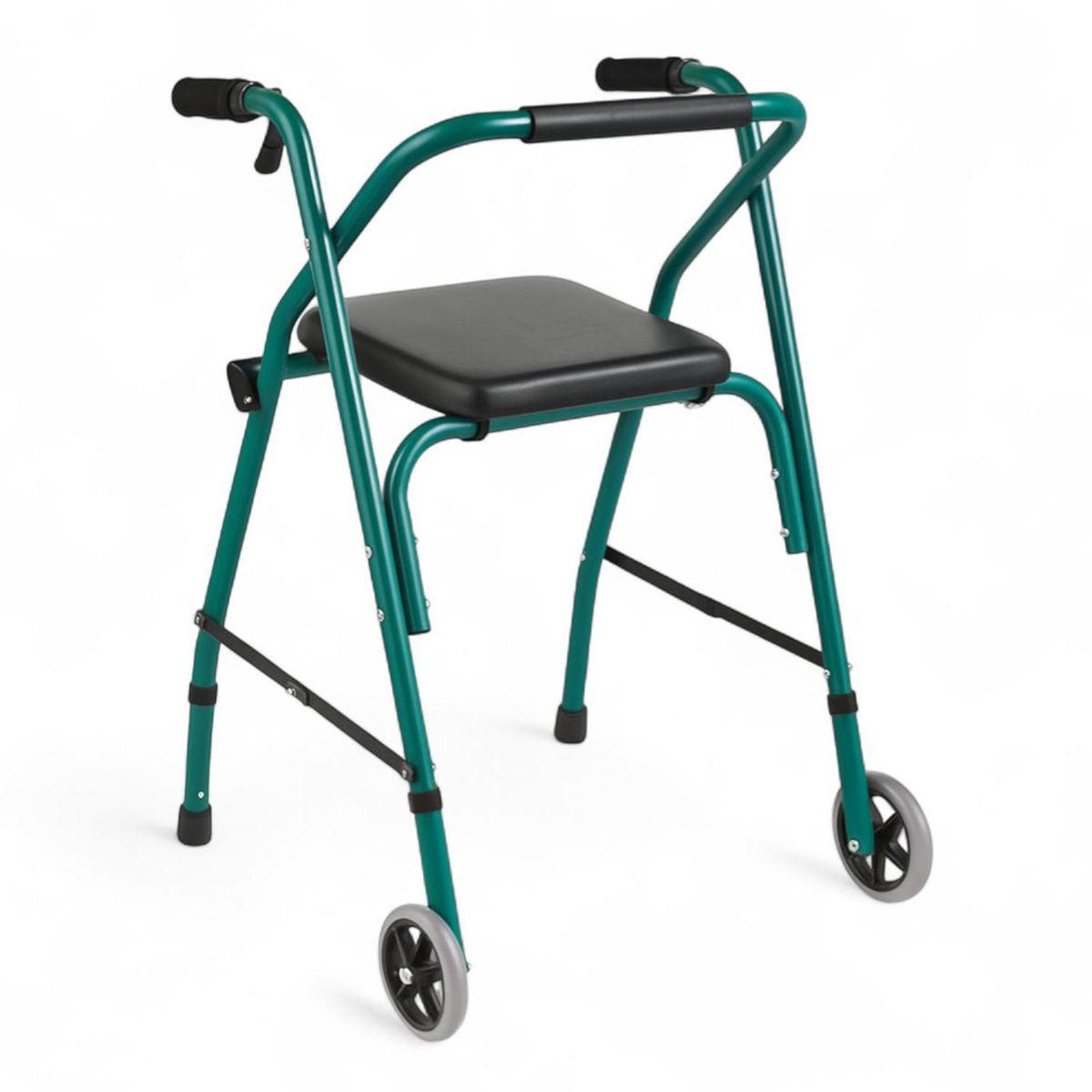 GLOMED - Andador Burrito Ortopédico Plegable Con Ruedas Y Asiento GLOMED