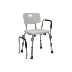 MAXCARE - Silla Baño Ducha Con Apoyabrazo Desmontable GLOMED