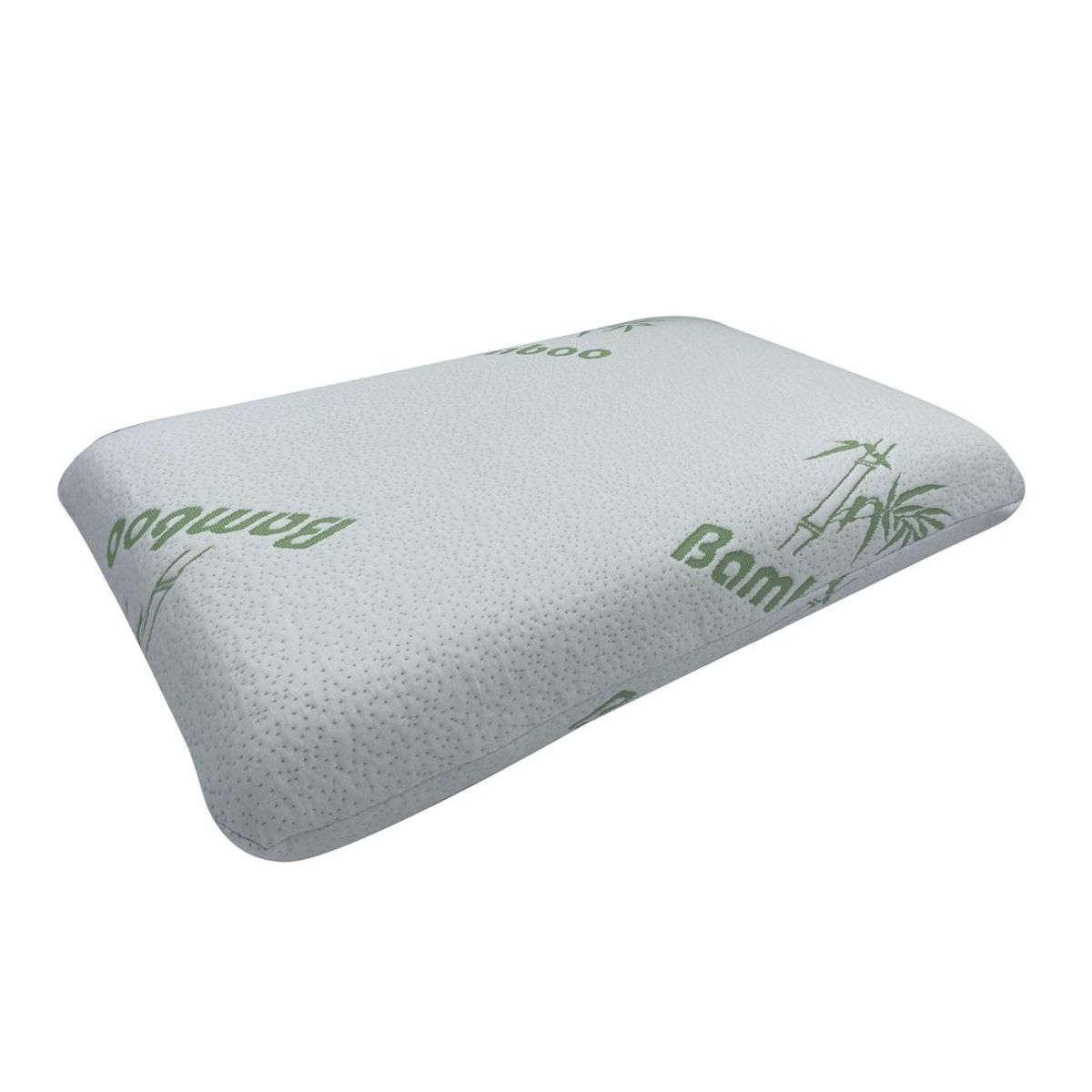 MAXCARE - Almohada Viscoelastica Clasica Bamboo 63X40x10
