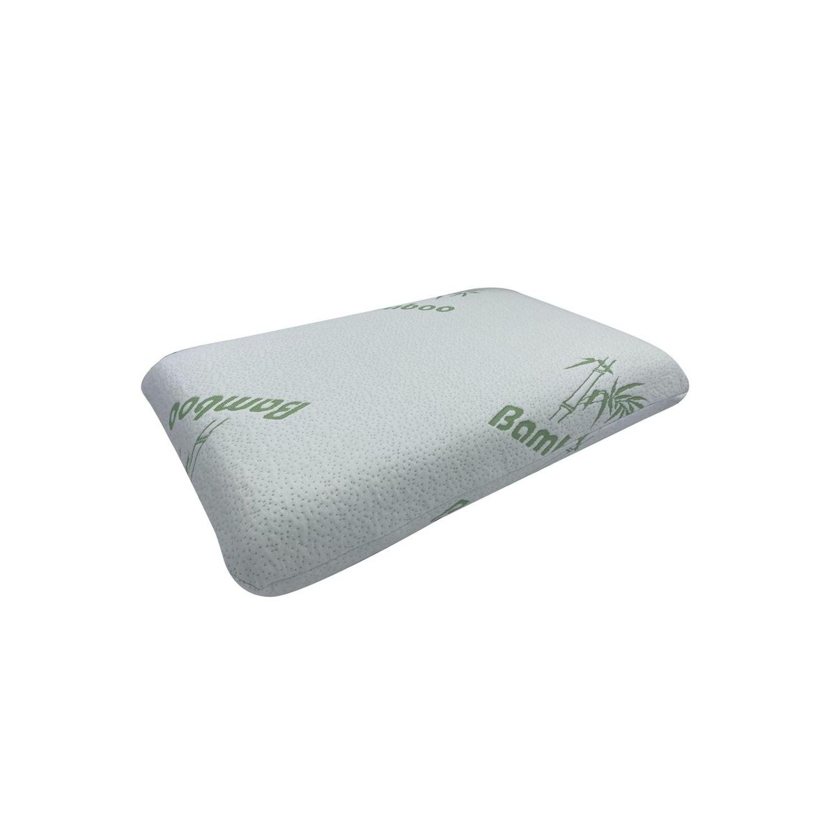 MAXCARE - Almohada Viscoelastica Clasica Bamboo 63X40x10