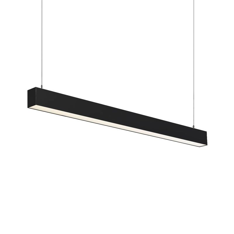LED STUDIO - LÁMPARA COLGANTE O SOBREPUESTA LED STUDIO 40W LUZ CLDA NEGRA