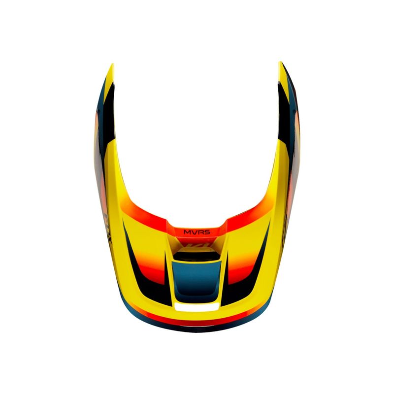 FOX - Visera Moto V1 Motif Amarillo Fox FOX