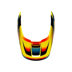 FOX - Visera Moto V1 Motif Amarillo