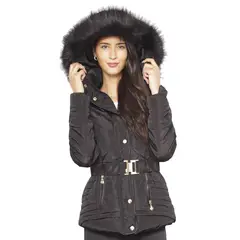 TODOPIEL - Parka Mujer Negro