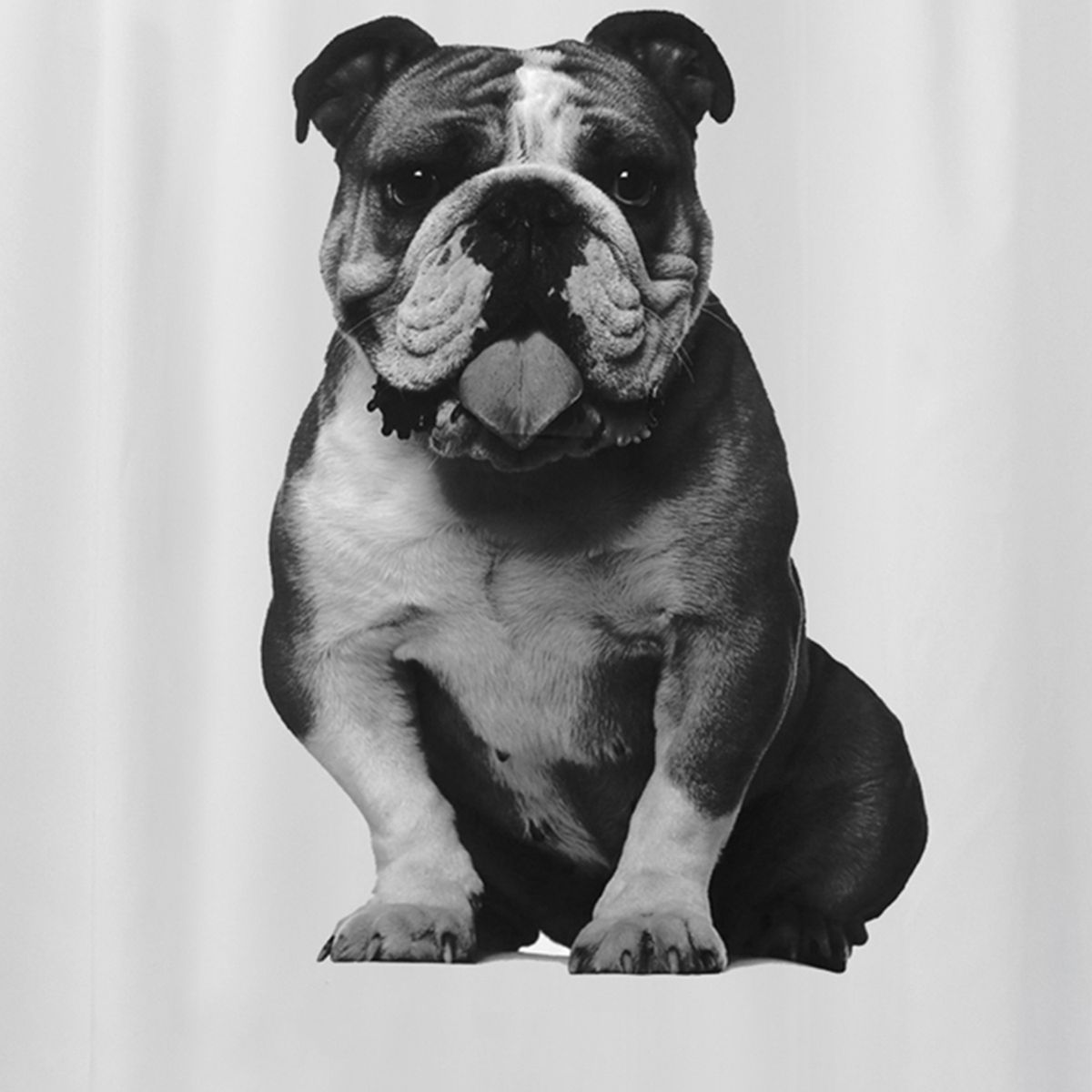 MALLORCA - Cortina para Baño Estampada Bulldog Mallorca