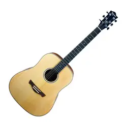 TAGIMA - Guitarra Electroacustica tipo folk TW-25 NTS - Crema