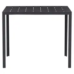URBAN PRODUCTS - MESA JARDIN ALUMINIO NEGRA 90X90CM