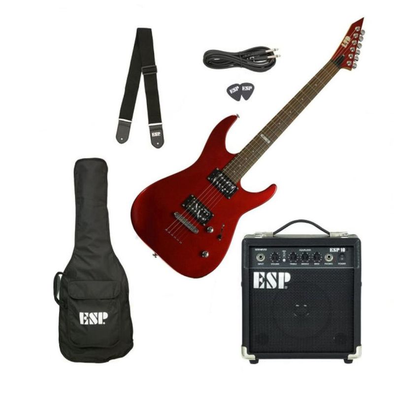 LTD - Set de Guitarra Electrica LTD M-10 RD - Rojo