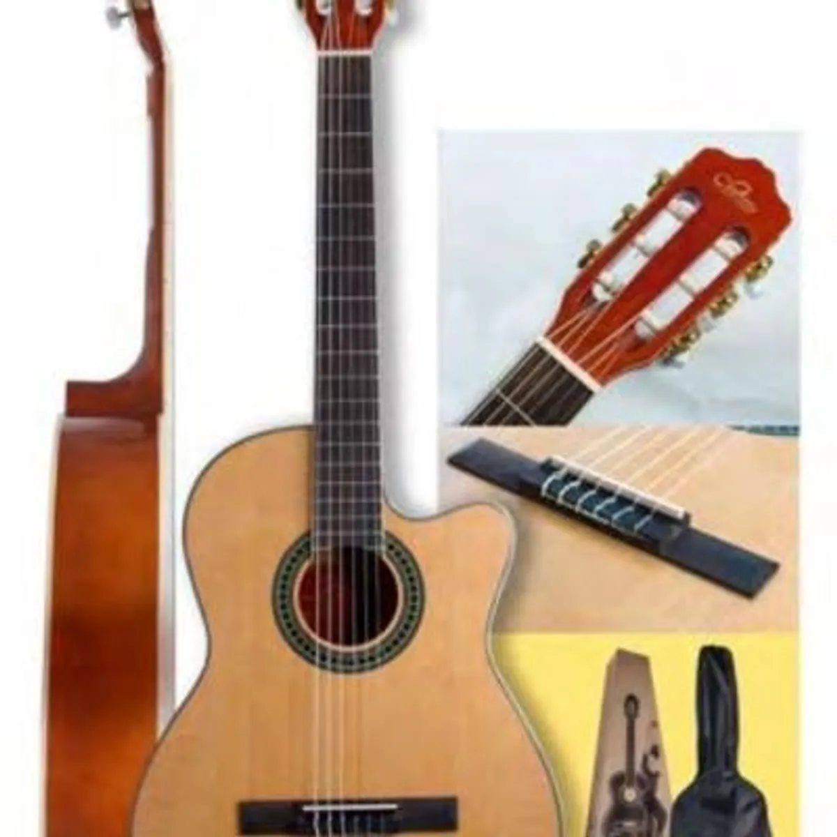 SEVILLANA - Guitarra acustica Sevillana Cutaway FD 7844 - Crema