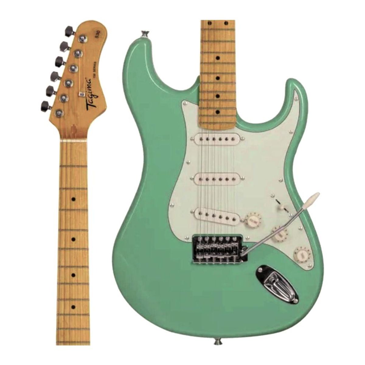 TAGIMA - Guitarra Electrica Tagima TG-530 Surf Green - Verde Arlequín