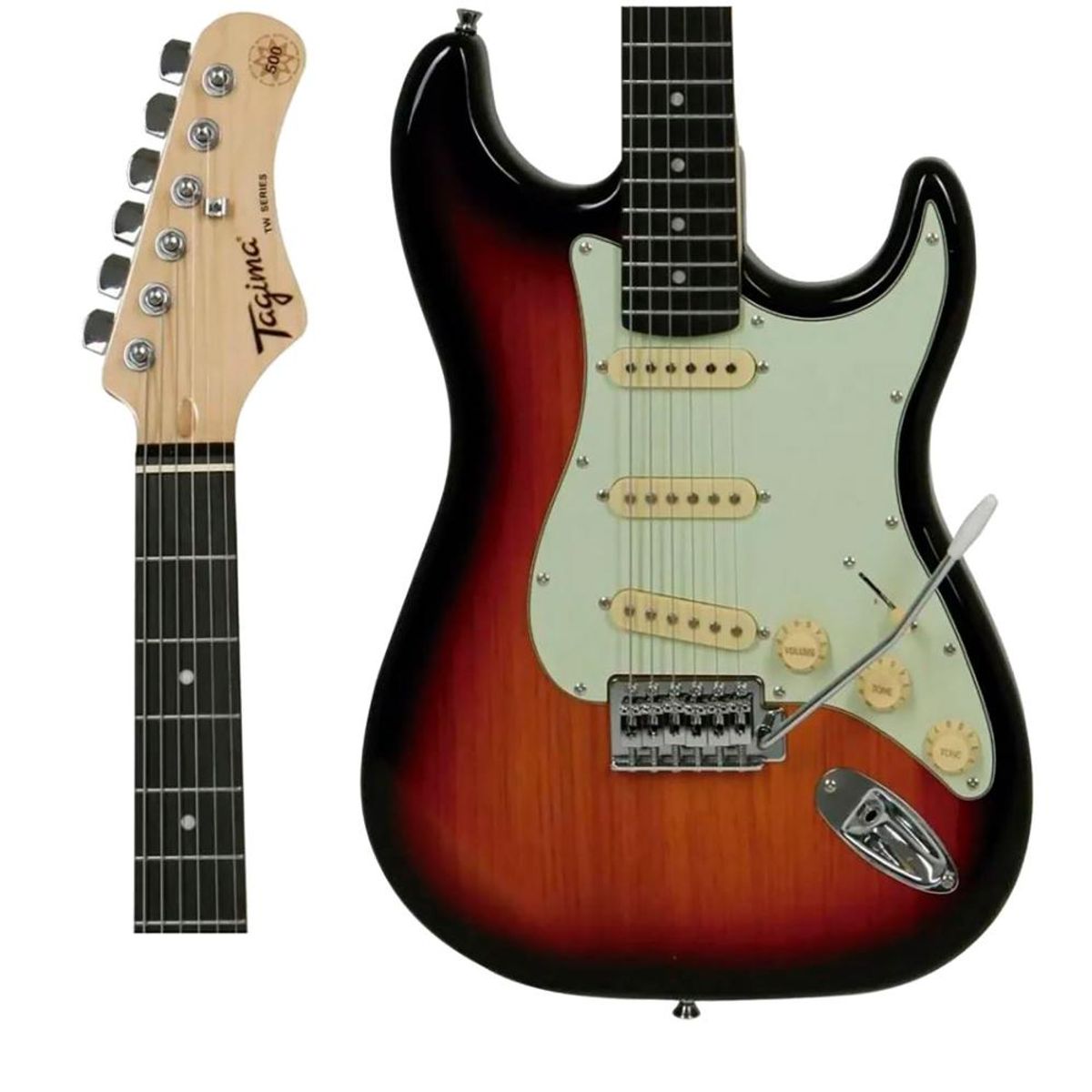 TAGIMA - Guitarra Electrica Tagima TG-500 Sunburst - Dorado
