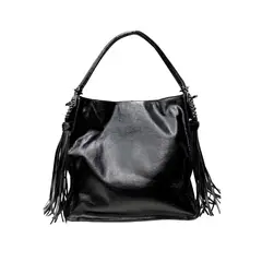 TODOPIEL - Cartera Ecocuero Mujer Negro